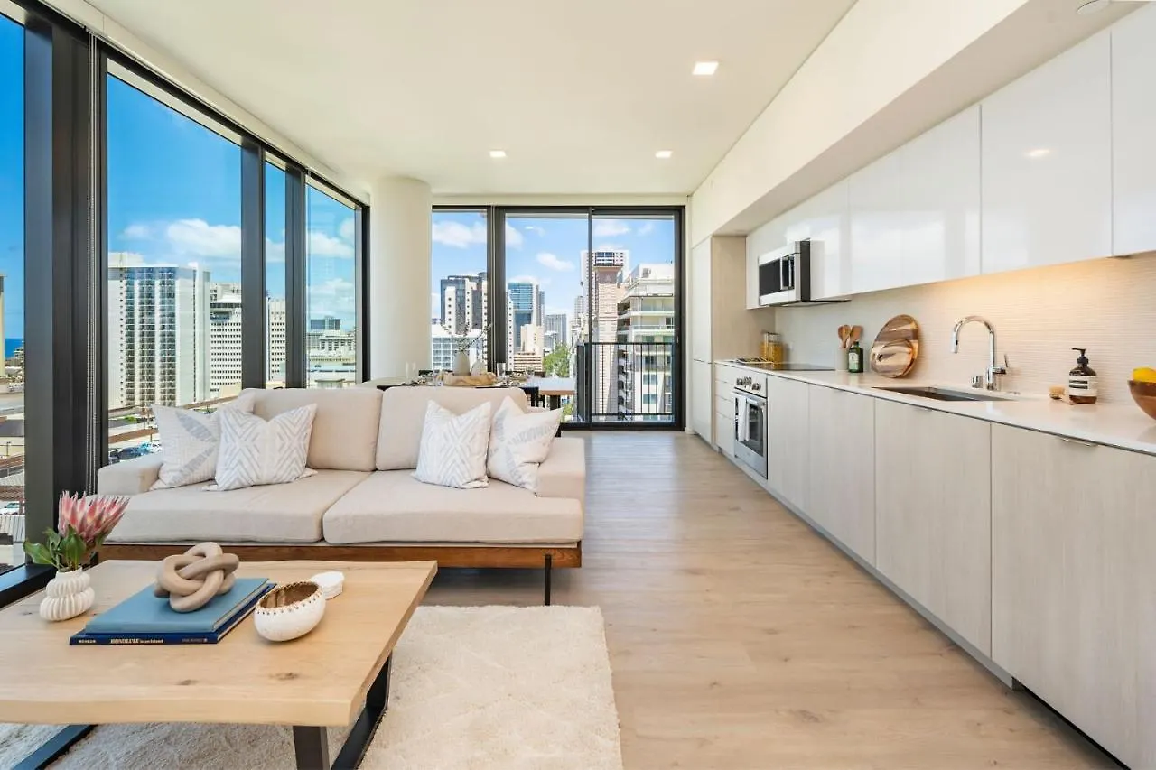Luxury Sun Berry Residence Honolulu Apartment