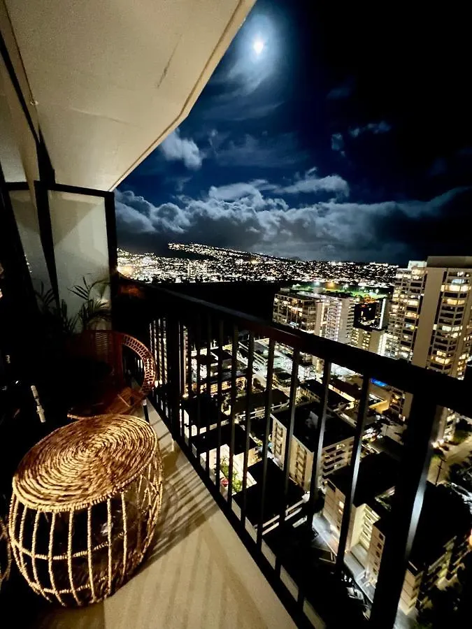 Luxury Sun Berry Residence Honolulu Apartment