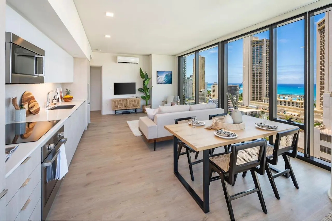 Luxury Sun Berry Residence Honolulu Apartment